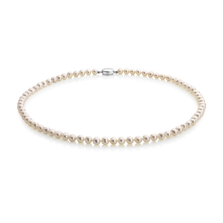 Jersey Pearl Mid-Length 5.0-5.5mm 16" Classic Pearl Necklace