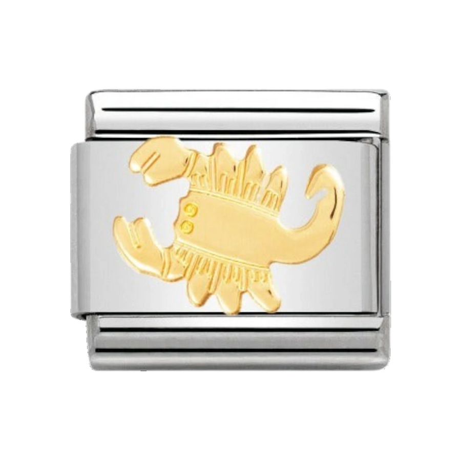 Nomination Classic Scorpio Charm - 18k Gold - 030104/08