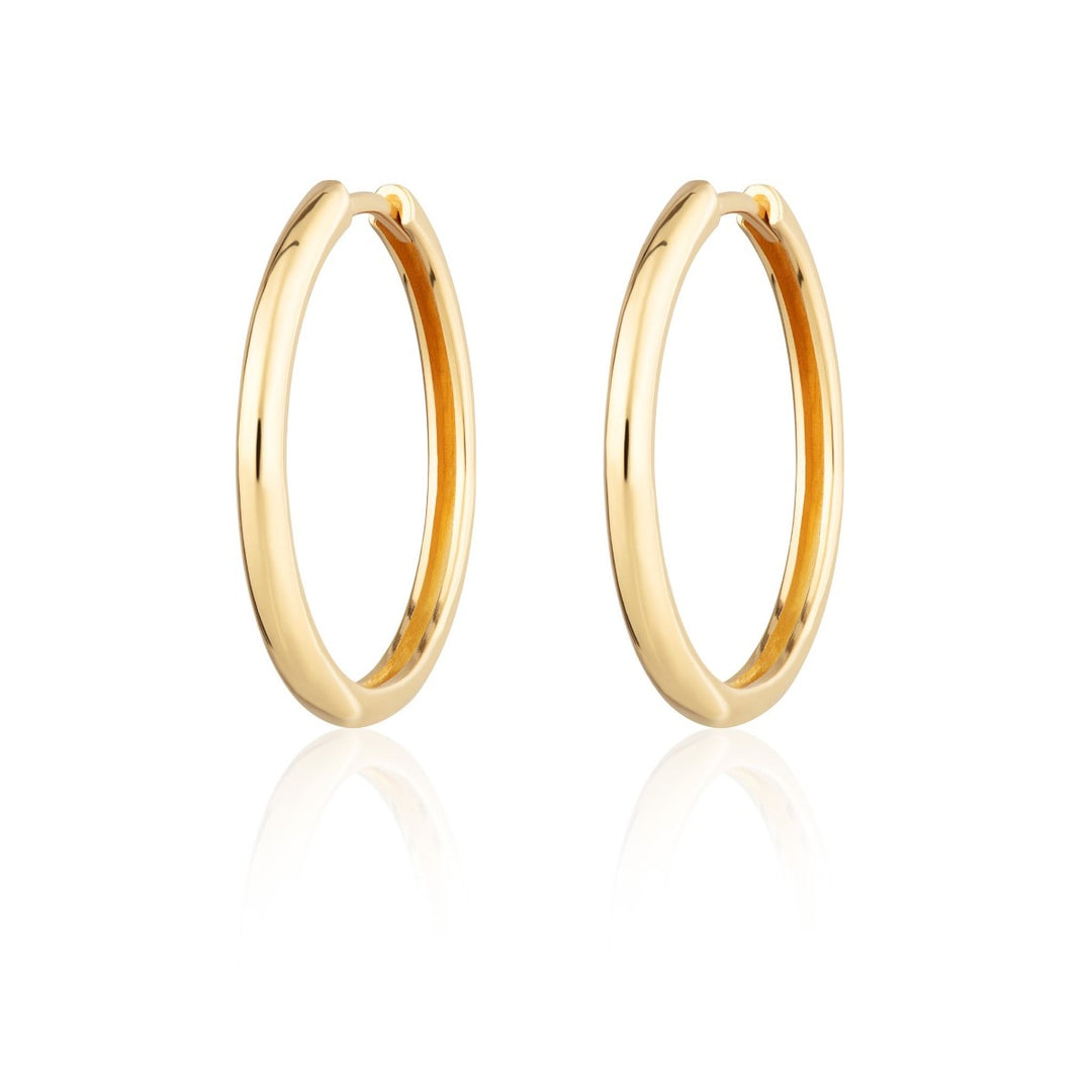 Scream Pretty Perfect Hoop Earrings - Gold SPG-267