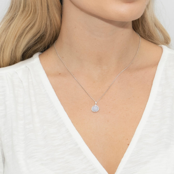 Sarah Alexander Sea Mist Single Stone Pendant