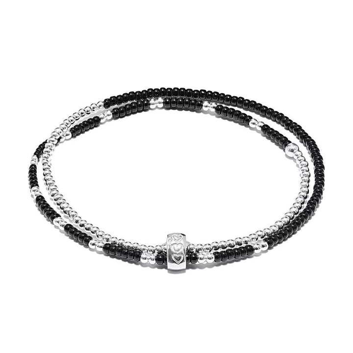 Annie Haak Noir Serasi Dua Silver Bracelet