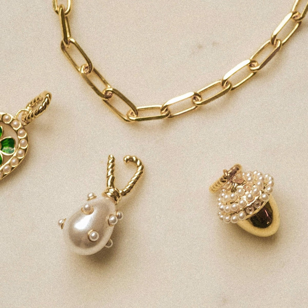 Daisy Shrimps Chunky Chain Bracelet - Gold SHBR001_GP