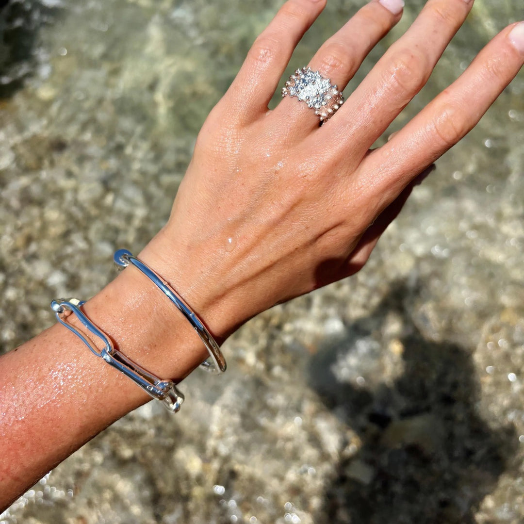 Shyla London Chunky Link Bracelet - Silver