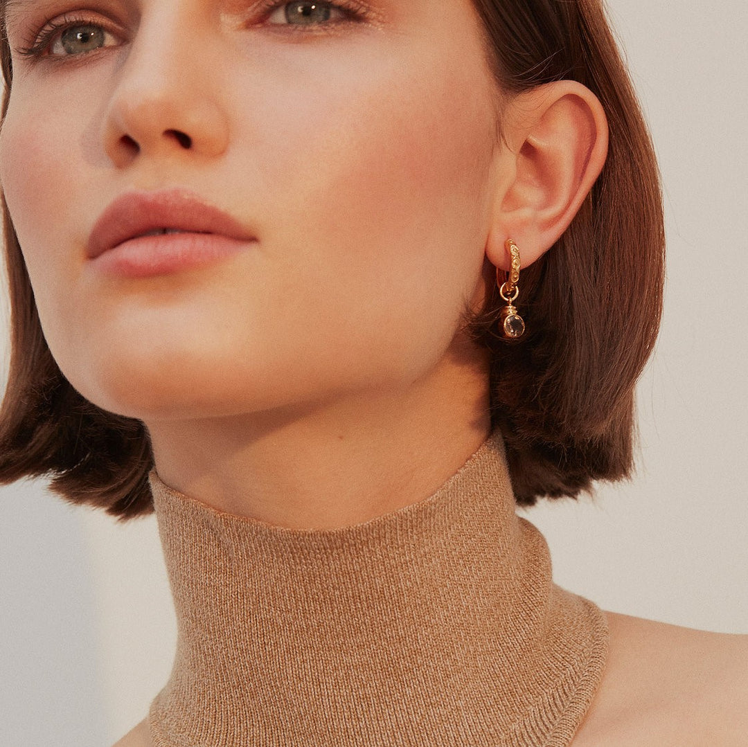 Shyla London Estelle Earrings - Smoky