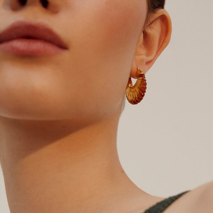 Shyla London Ettienne Earrings - Champagne