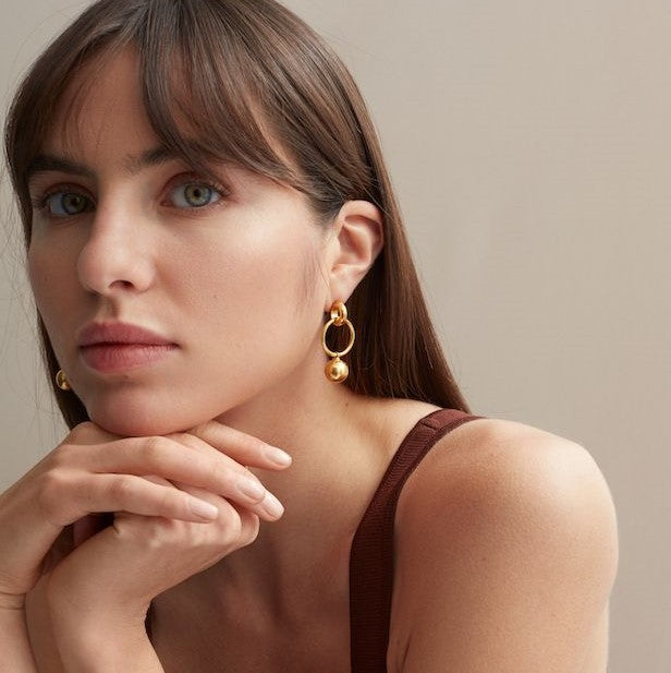 Shyla London Layla Solid Ball Earrings