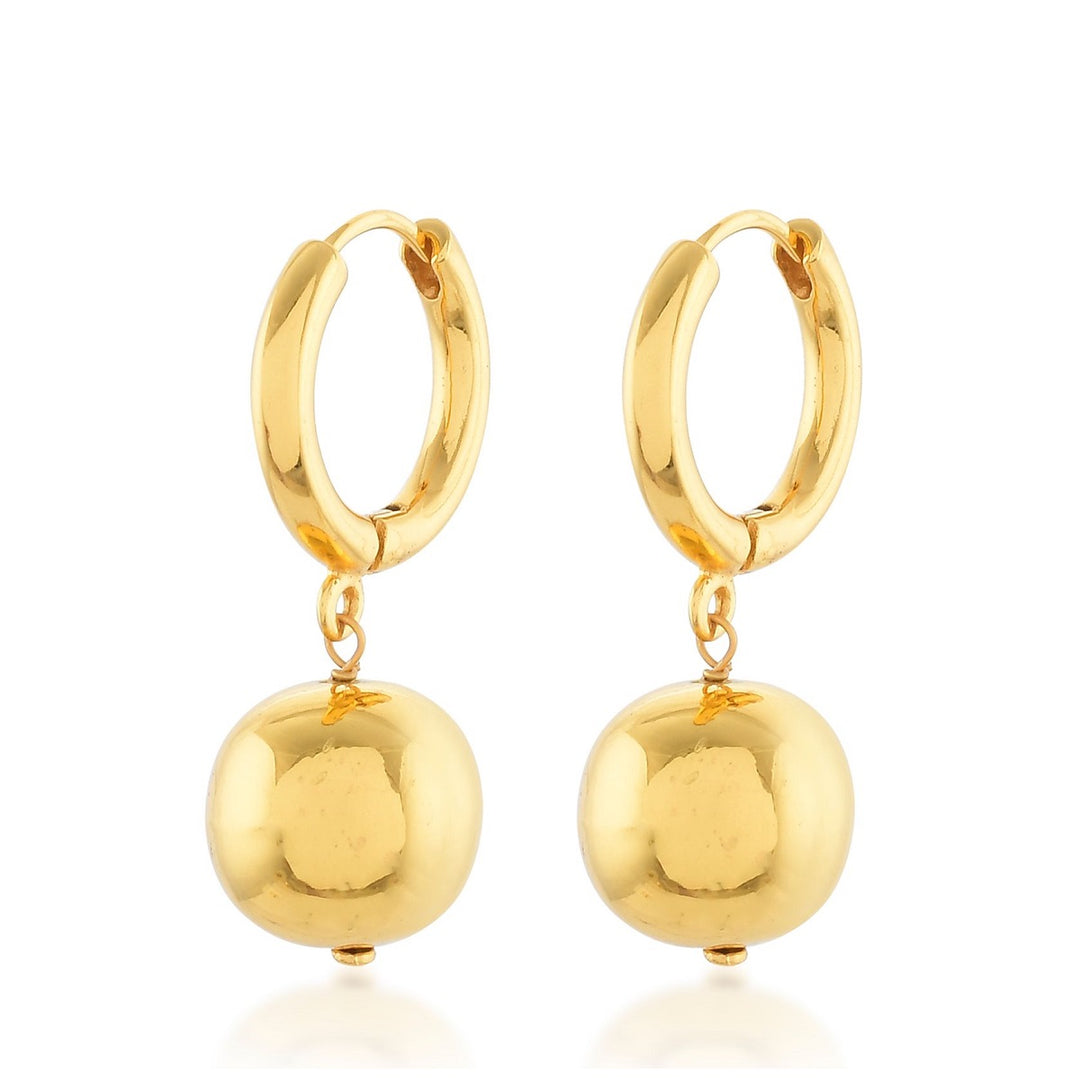 Shyla Rochelle Solid Huggie Earrings