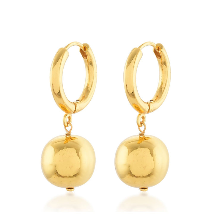 Shyla Rochelle Solid Huggie Earrings