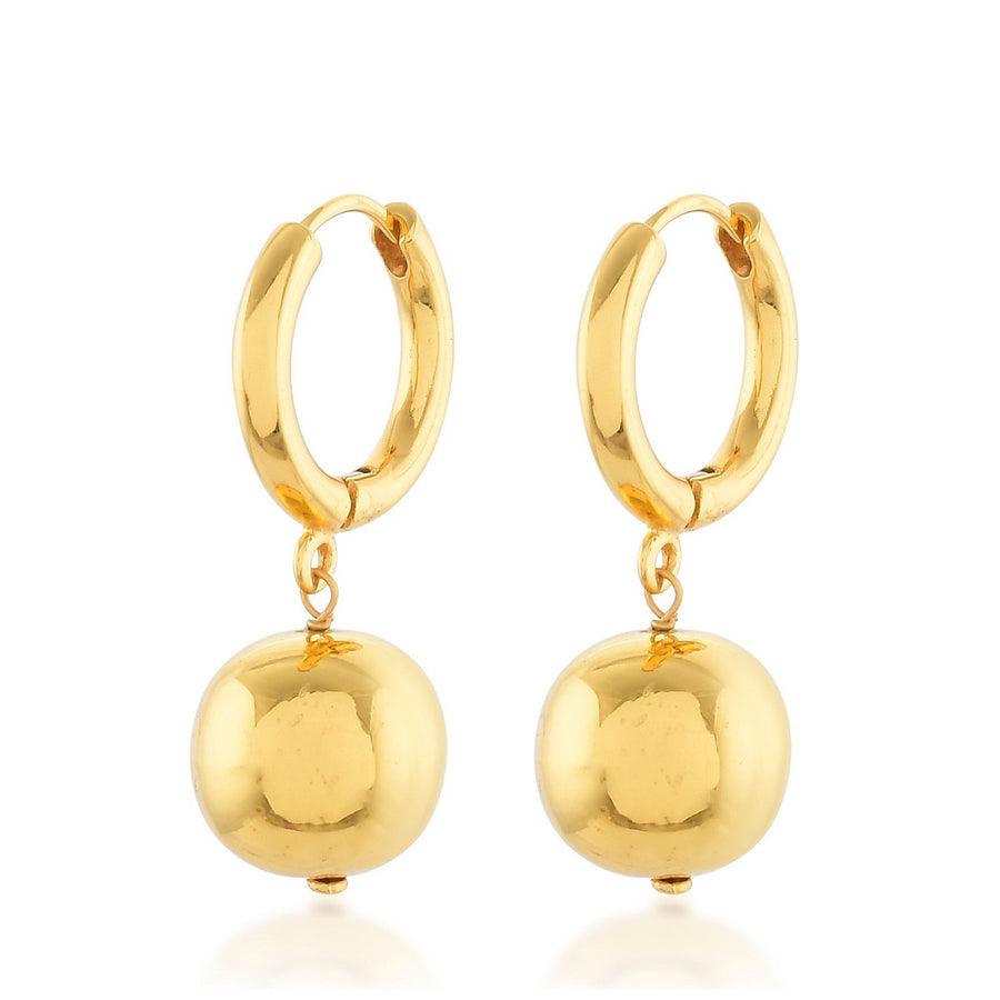 Shyla Rochelle Solid Huggie Earrings