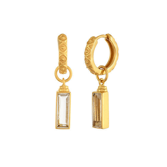 Shyla London Sandi Earrings - Clear Crystal