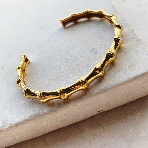 Shyla London Vada Bamboo Open Bangle