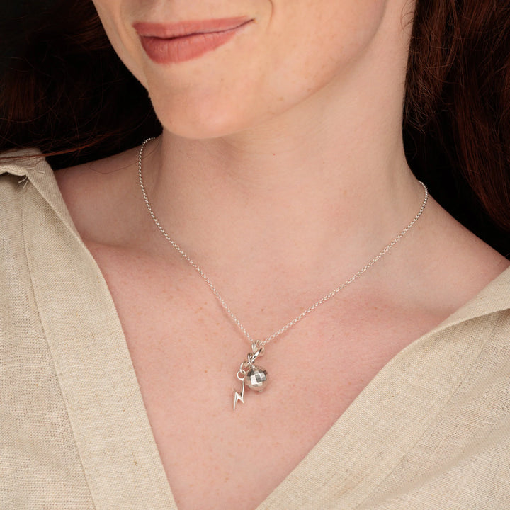 Scream Pretty Eternity Charm Collector Necklace - Silver