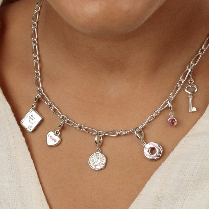 Lily Charmed Love Heart Sweet Charm Silver - item number CSLOVEHRT