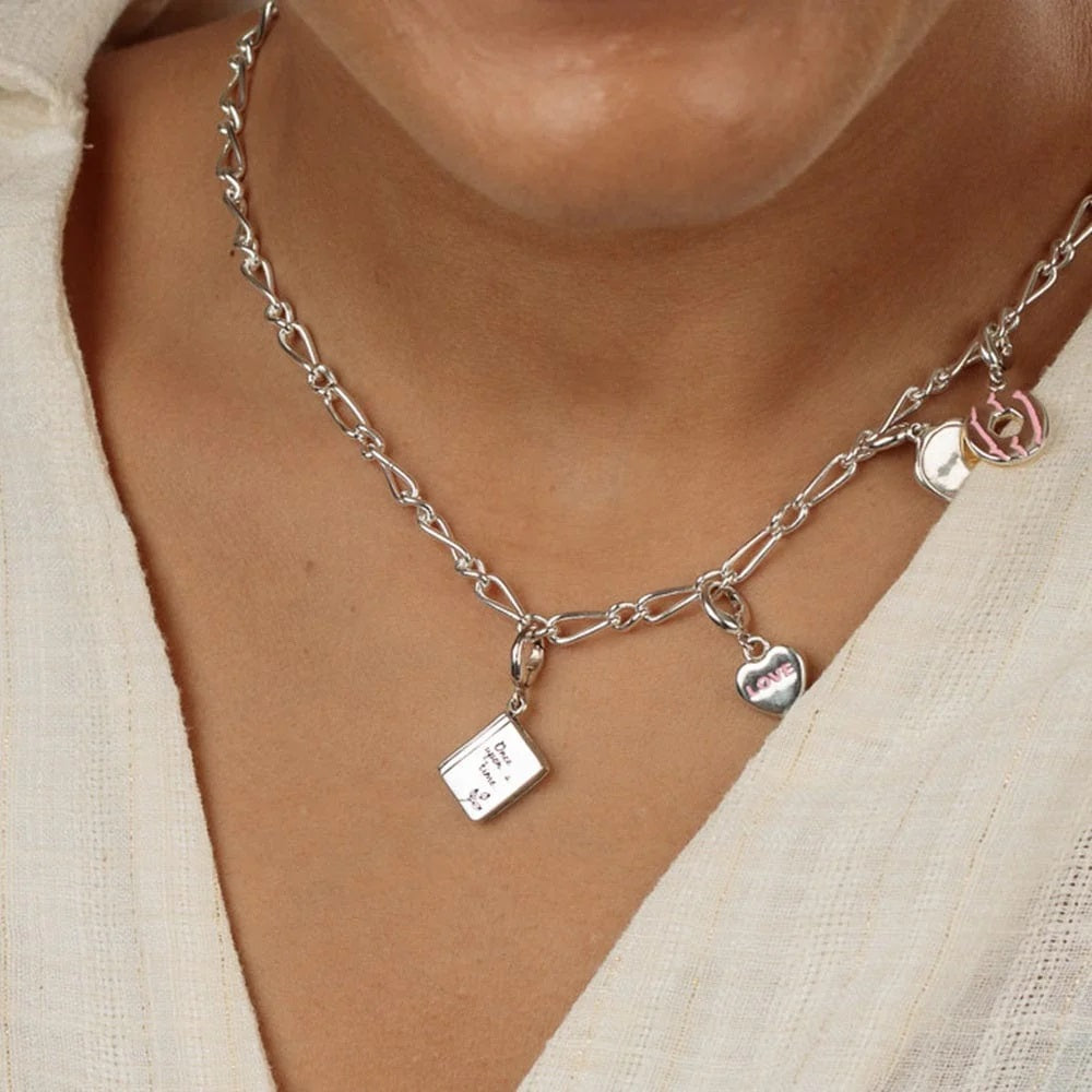 Lily Charmed Story Book Charm Silver - item number CSSBK