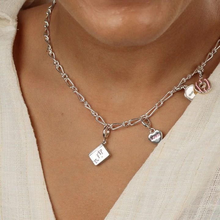 Lily Charmed Story Book Charm Silver - item number CSSBK