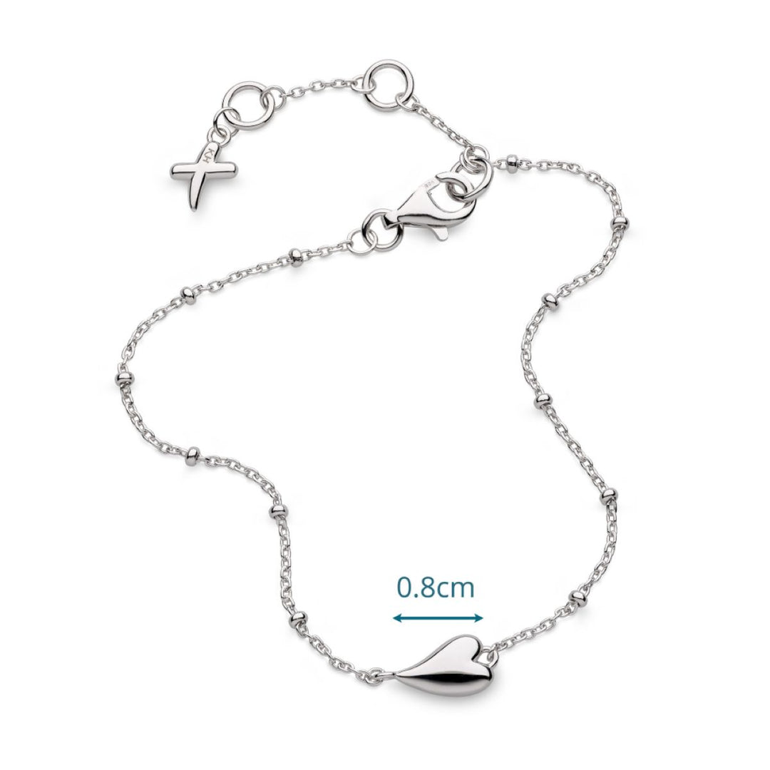 Kit Heath Desire Kiss Mini Heart Ball Chain Bracelet - 70500RP