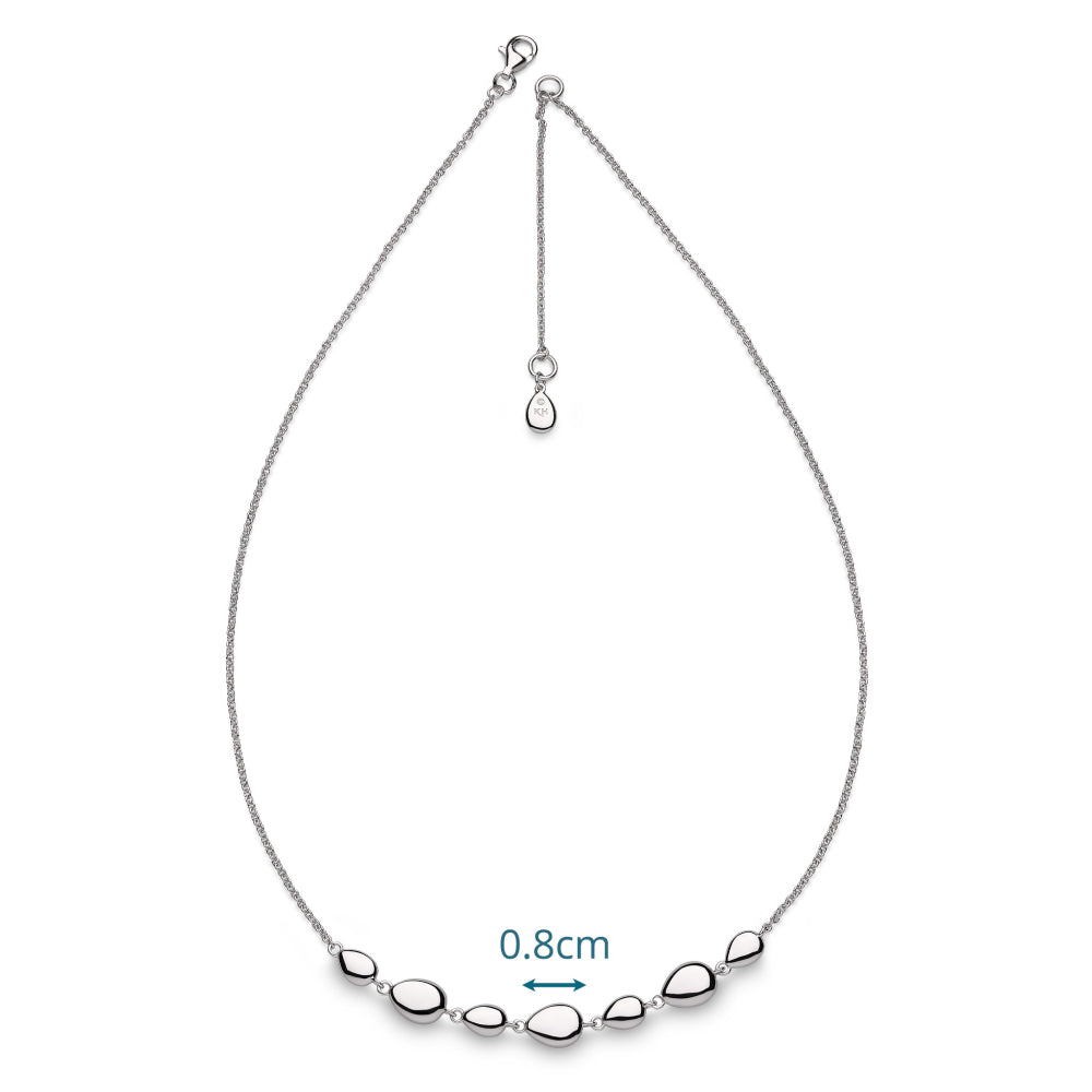 Kit Heath Coast Pebbles Linking Pebbles Necklet - 90210RP