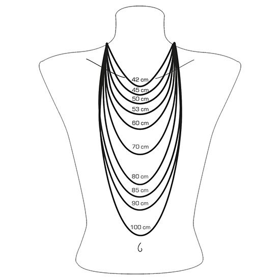 Thomas Sabo Necklace - Small Silver and Zirconia Circle