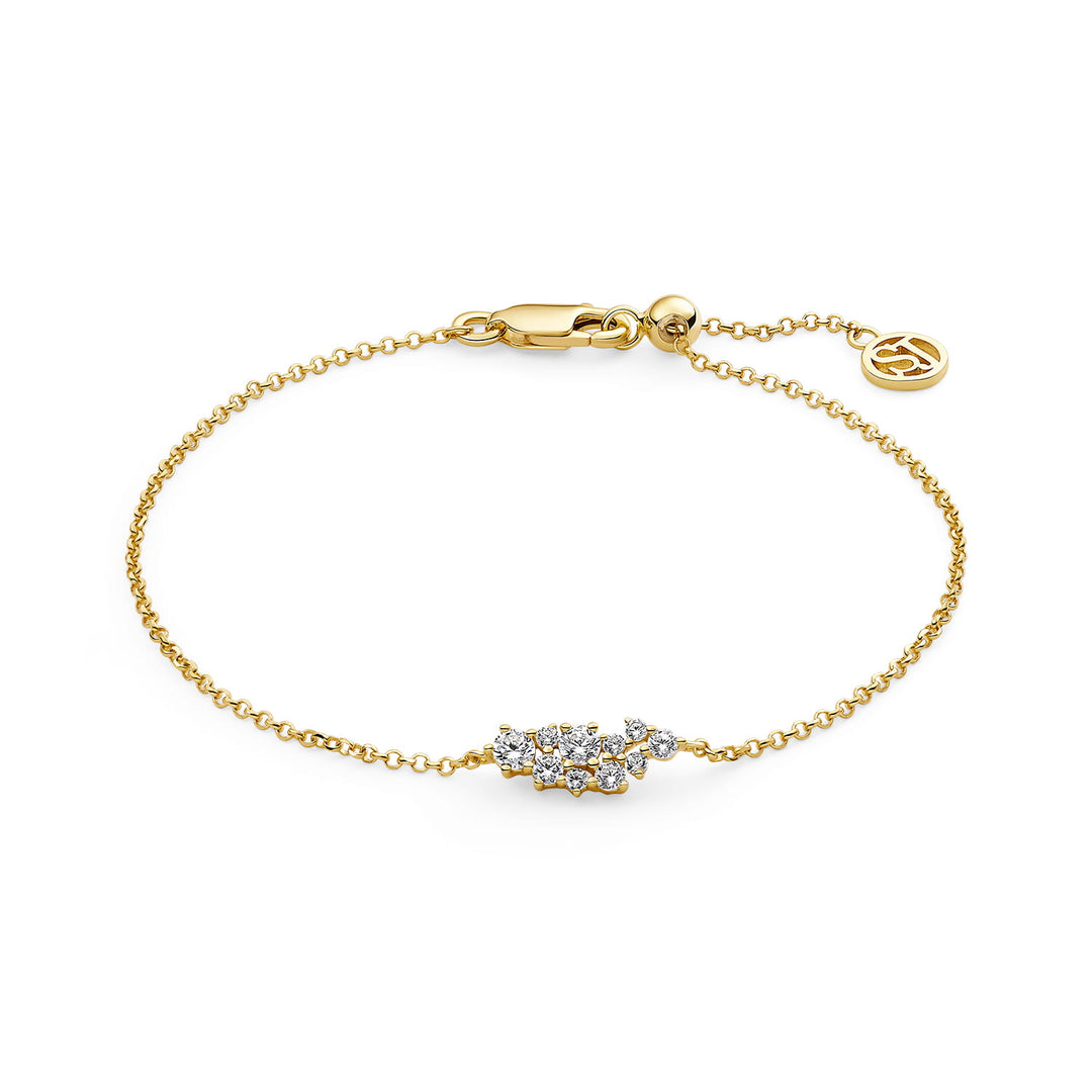 Sif Jakobs Cristallo Zirconia Gold Bracelet