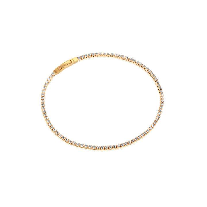 Sif Jakobs Ellera Bracelet - 18k Gold Plated with White Zirconia