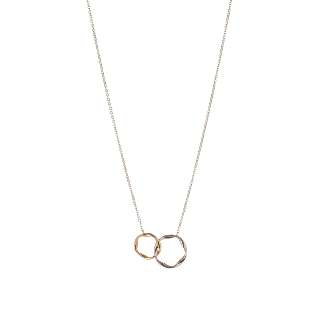 Sif Jakobs Cetara Pianura Due Necklace - Silver and Gold SJ-C1078-YG2