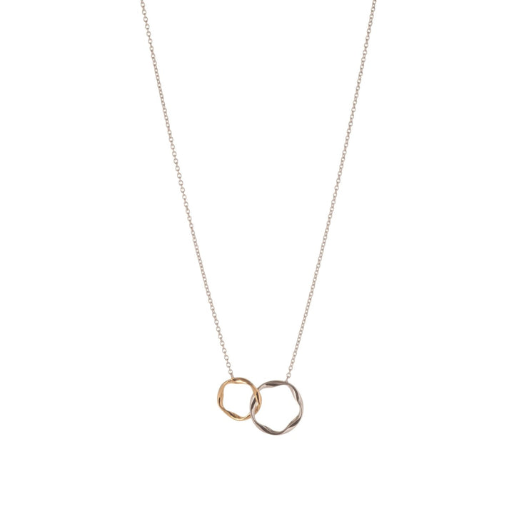 Sif Jakobs Cetara Pianura Due Necklace - Silver and Gold SJ-C1078-YG2