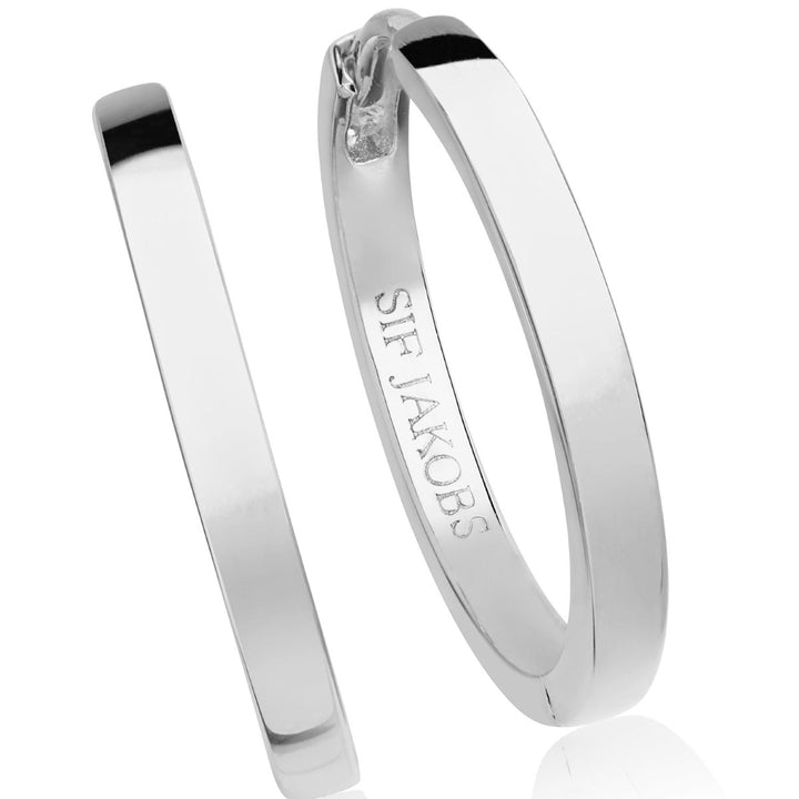 Sif Jakobs Ellera Pianura Grande Earrings - Sterling Silver SJ-E12020-SS