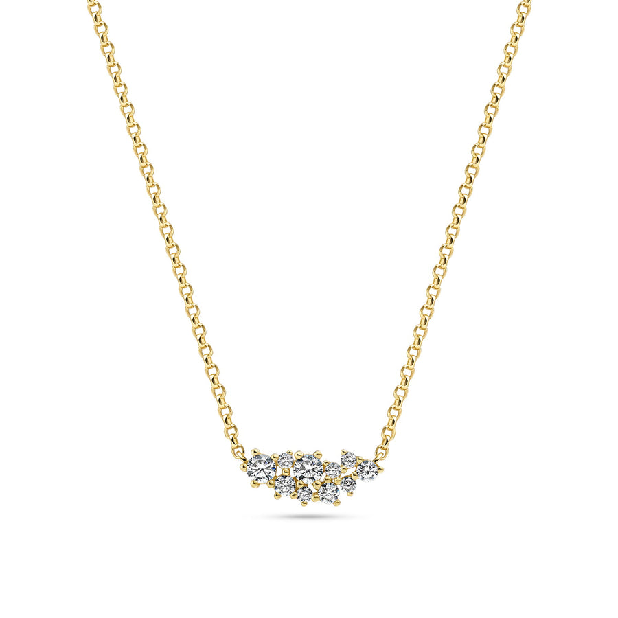 Sif Jakobs Cristallo Piccolo Gold Necklace SJ-N2497-CZ-YG