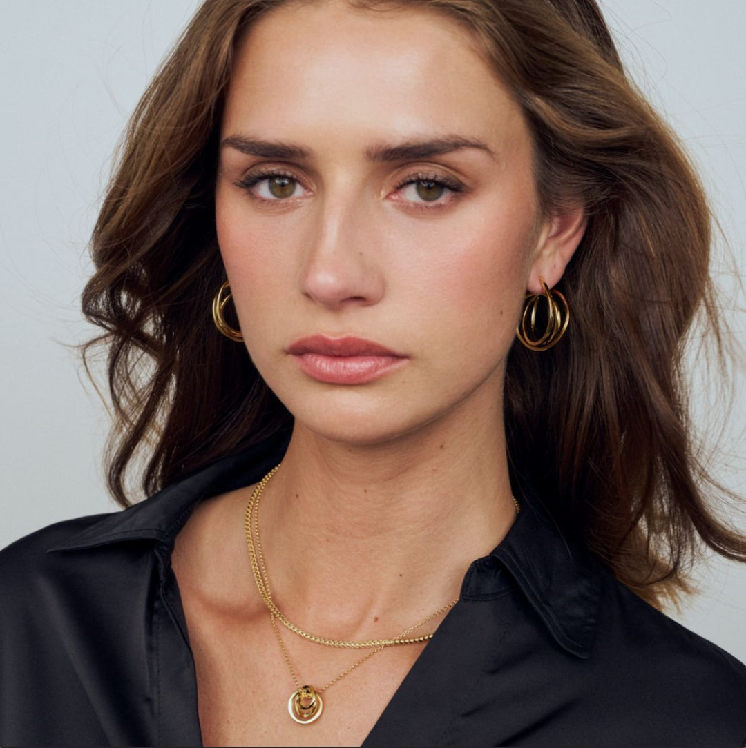 Sif Jakobs Spirale Pianura Gold Necklace - SJ-N2588-YG