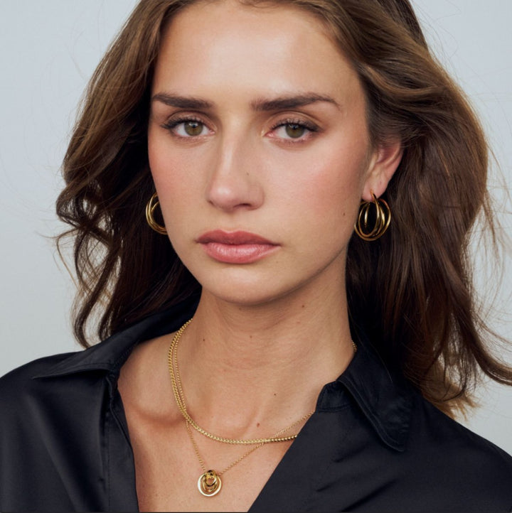 Sif Jakobs Spirale Pianura Gold Necklace - SJ-N2588-YG