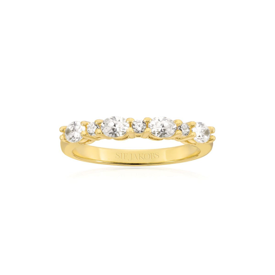 Sif Jakobs Ellera Ovale Ring - SJ-R2416-CZ-YG-56