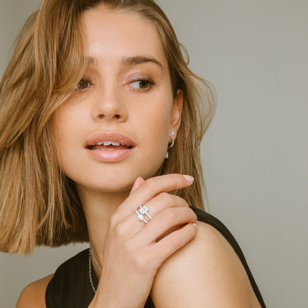 Sif Jakobs Roccanova Piccolo Silver Ring SJ-R42266-CZ