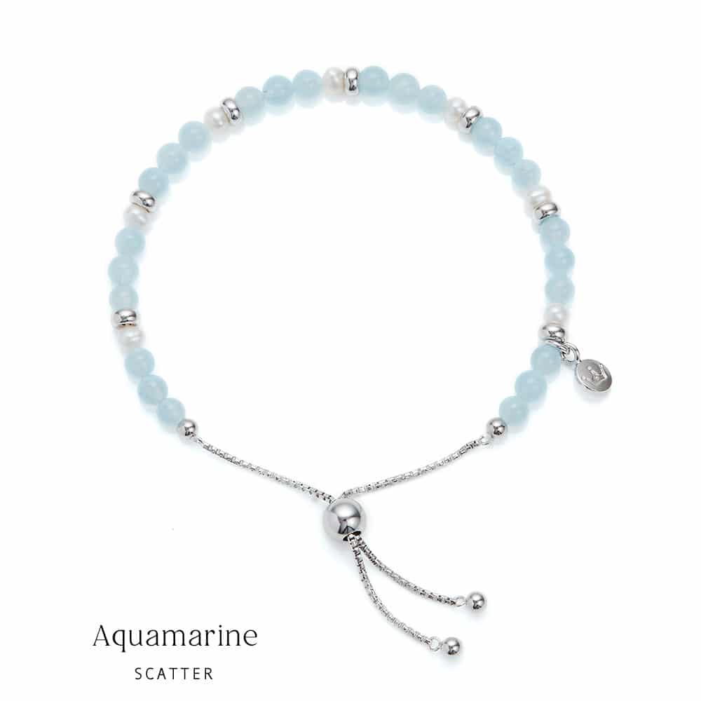 Aquamarine bracelet