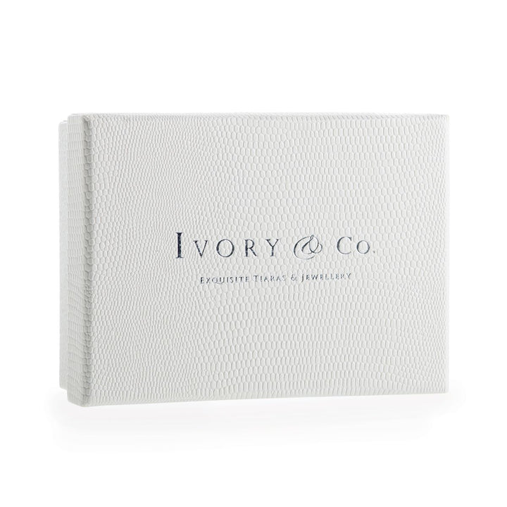 Ivory & Co Pearl Glimmer Silver Spray Clip