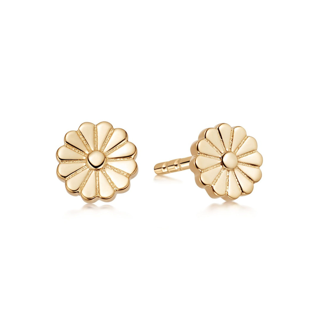 Daisy Bloom Stud Earrings - Gold ST01_GP