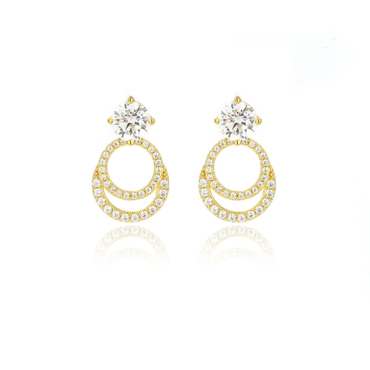 Georgini Goddess Luna Earrings - Gold - IE1123G