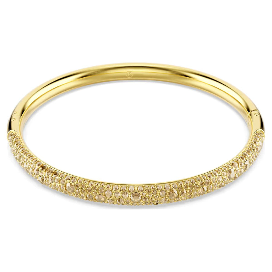 Swarovski Sublima Bangle Snow PavÃ© - White with Gold Tone Plating - 5723337