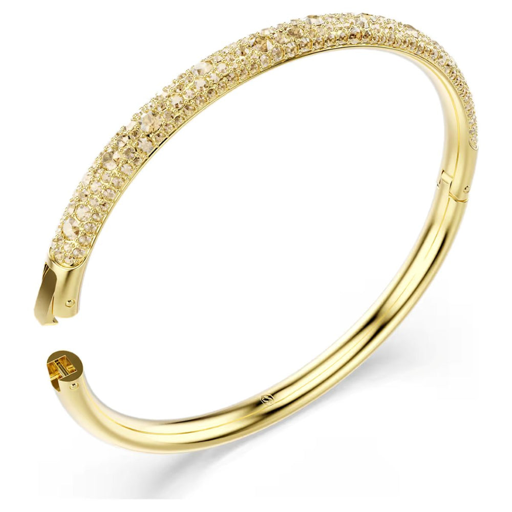 Swarovski Sublima Bangle Snow PavÃ© - White with Gold Tone Plating - 5723337