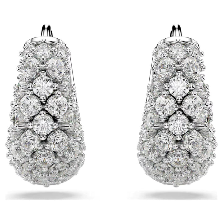 Swarovski Sublima Earrings - White with Rhodium Plating - 5732282