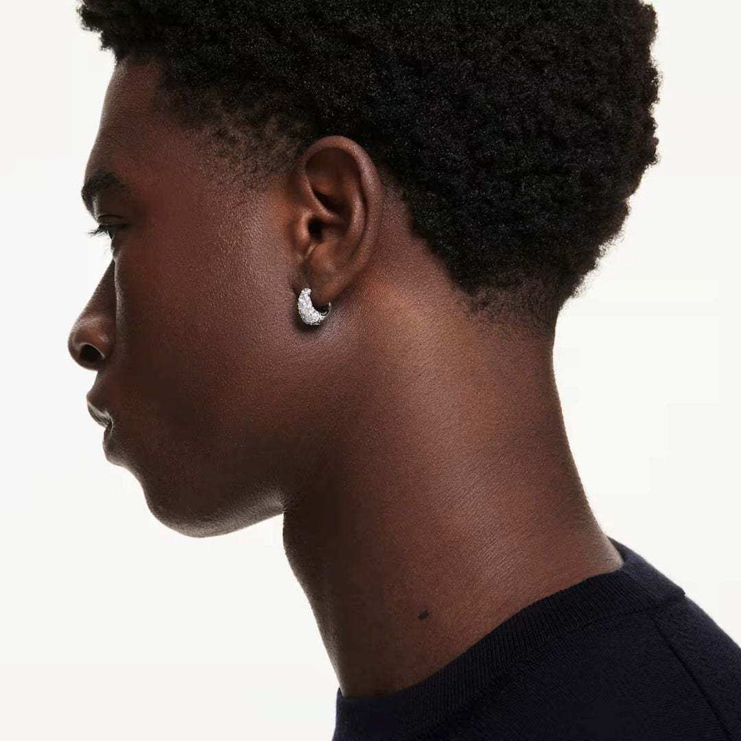 Swarovski Sublima Earrings - White with Rhodium Plating - 5732282