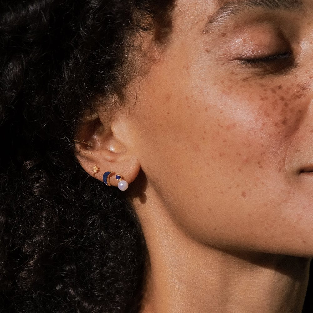 Daisy Super Star Stud Earrings - Gold