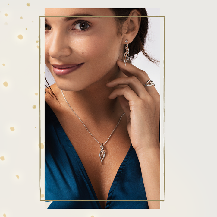 Clogau Swallow Falls Pendant