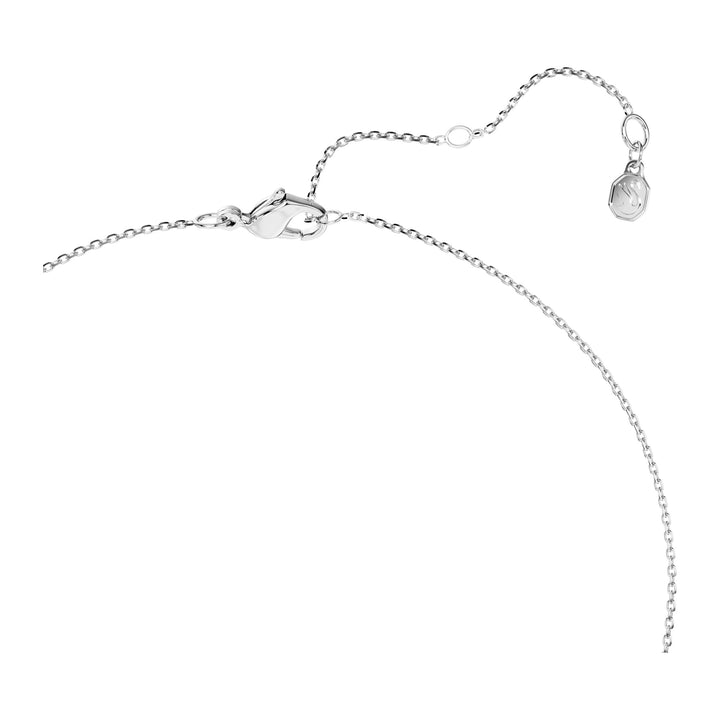 Niche Jewellery Swarovski Eternity Pendant Lab Grown Diamonds 0.5ct Round Shape Sterling Silver detail