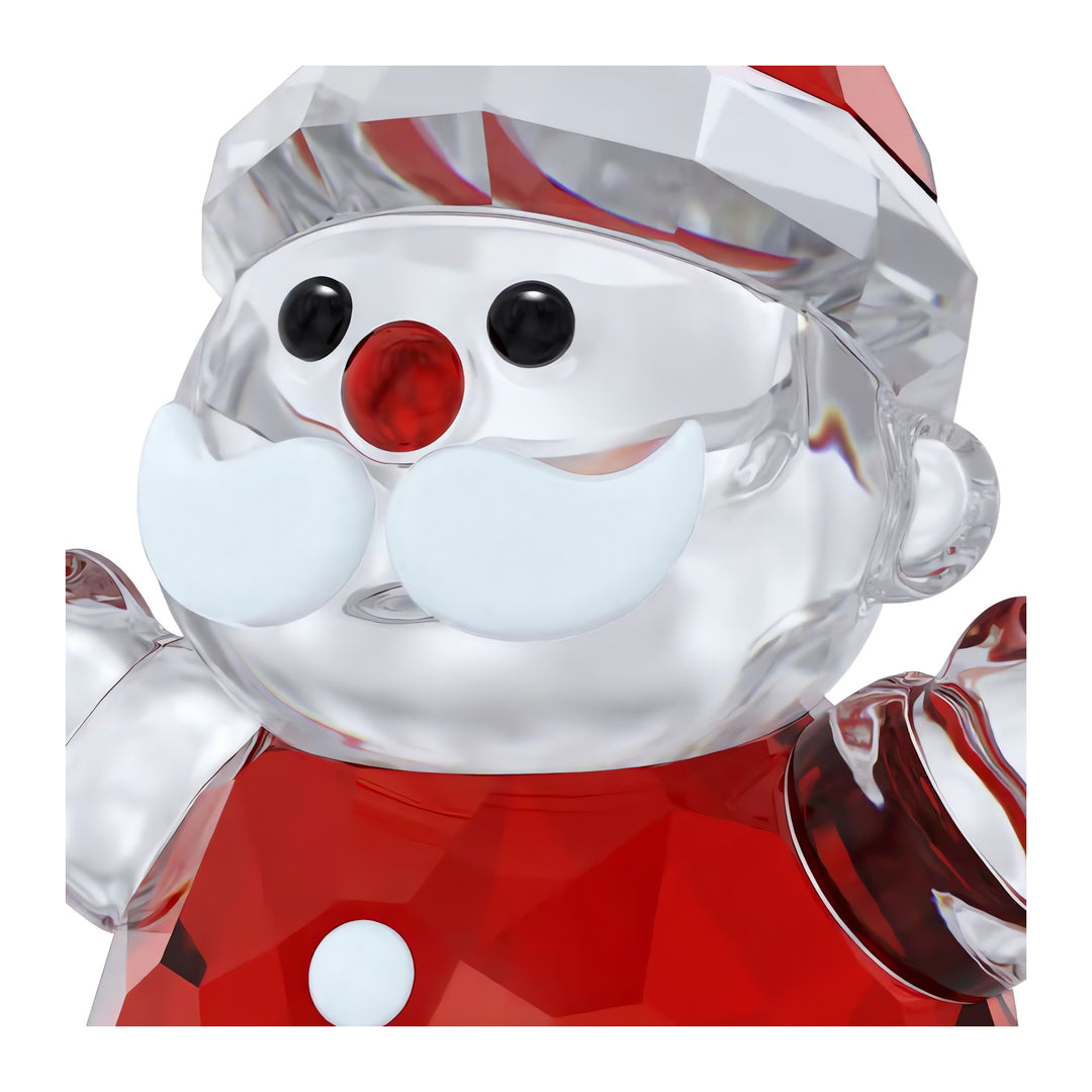 Niche Jewellery Swarovski Crystal Holiday Cheers Rocking Santa detail