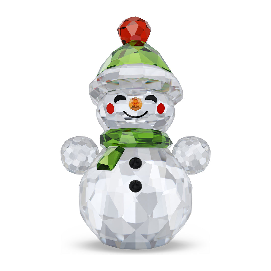 Niche Jewellery Swarovski Crystal Holiday Cheers Rocking Snowman