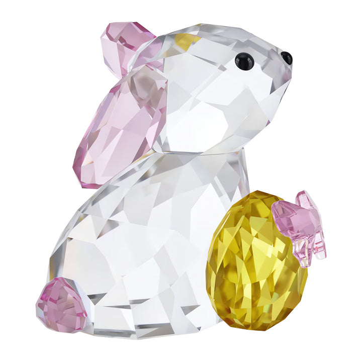 Niche Jewellery Swarovski Crystal Idyllia Bunny and Egg detail