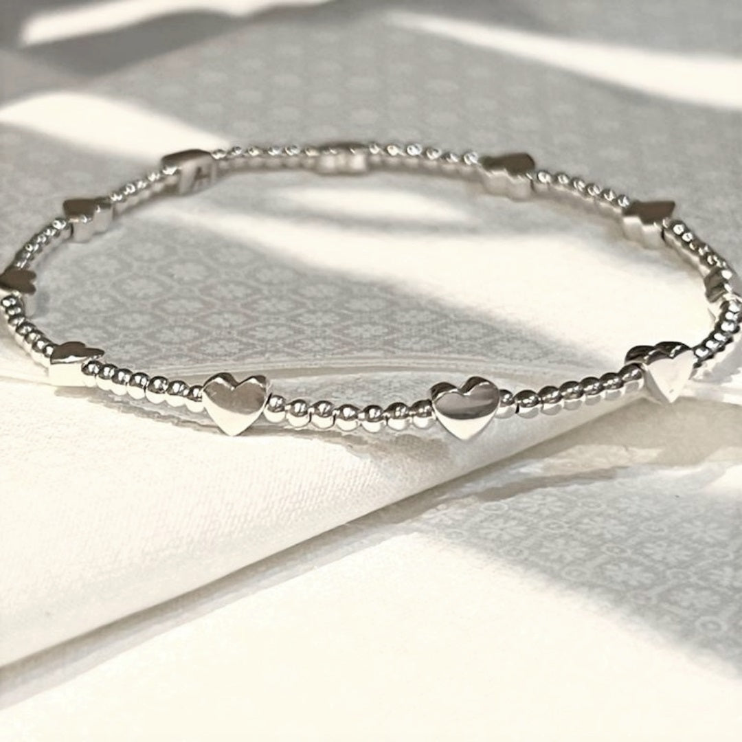 Annie Haak Sweetheart Silver Charm Bracelet