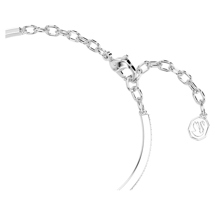 Swarovski Symbolica Bracelet Pavé Horseshoe White with Rhodium Plating