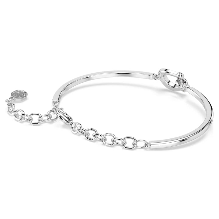 Swarovski Symbolica Bracelet Pavé Horseshoe White with Rhodium Plating