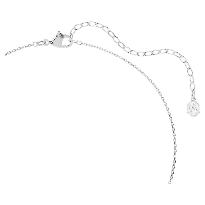 Swarovski Symbolica Pendant Crystal Pearl Round Cut PavÃ© Horseshoe - White with Rhodium Plating - 5736972